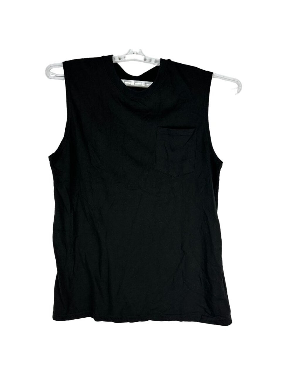 Revolution OT Black Sleeveless Pocket Shirt Mens XL Casual Tank Soft